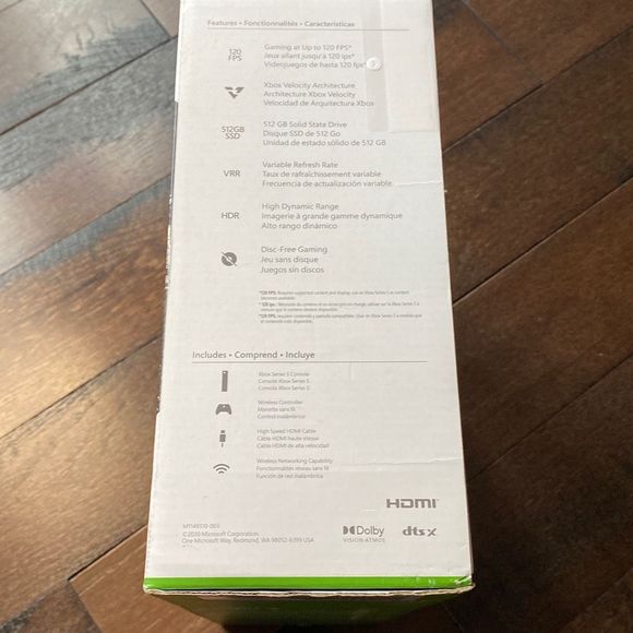 Brand new factory sealed Xbox series S 512 GB - Picture 6 of 6